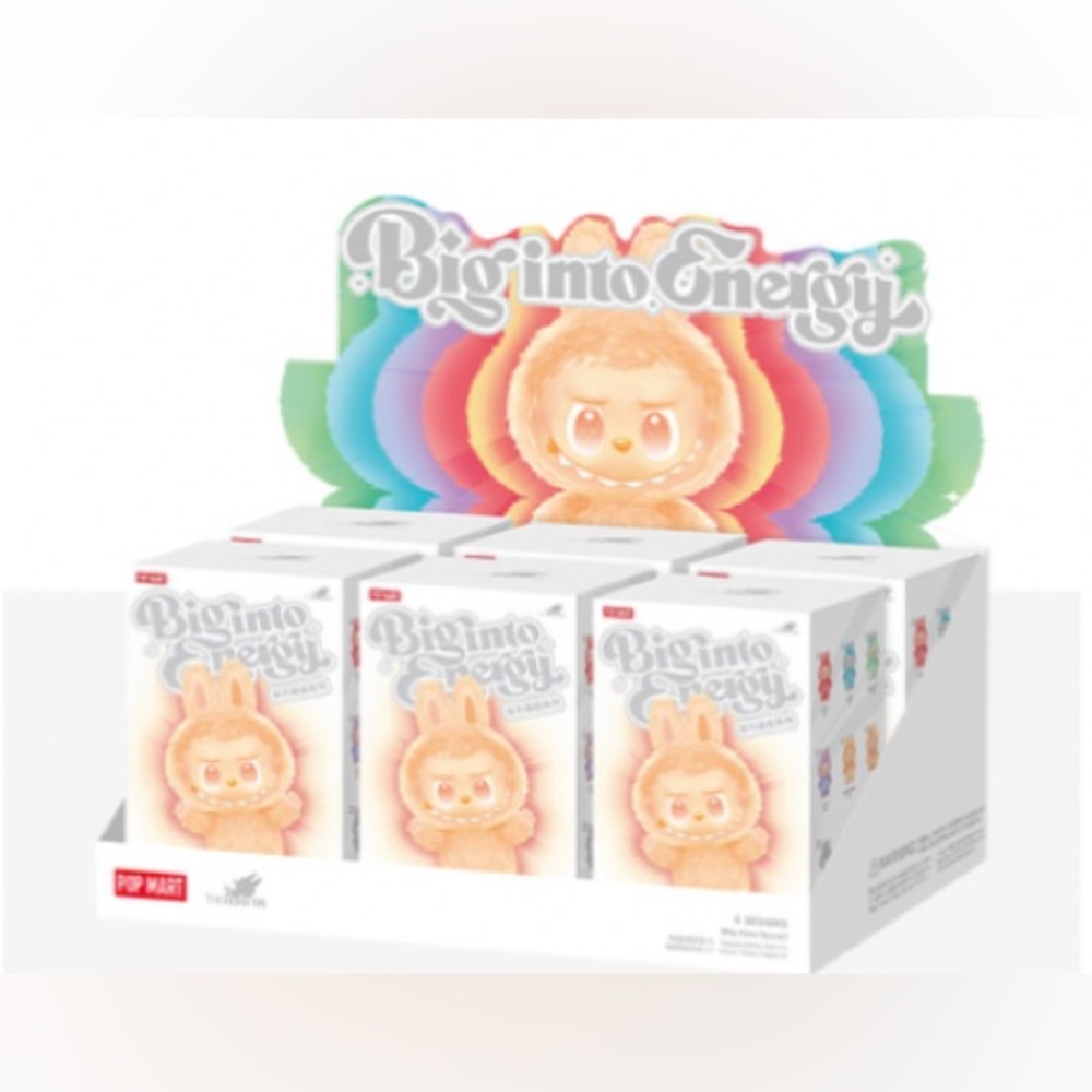 Pop Mart THE MONSTERS Big into Energy Series-Vinyl Plush Pendant One Blind Box. - Picture 5 of 8